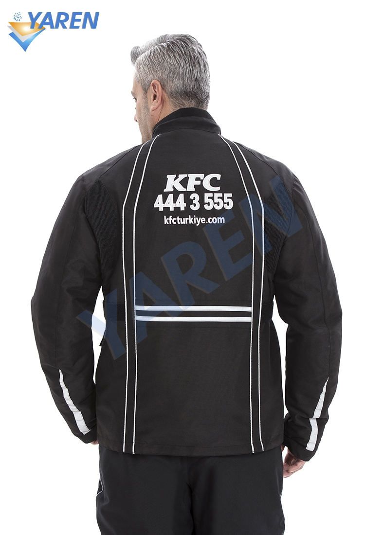 YRN-6023 KFC Kışlık Moto Kurye Mont