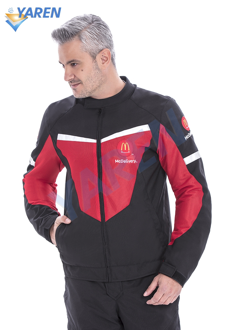 YRN-6033 McDonalds Yazlık Motokurye Montu ( Perakende Satışımız Yoktur )