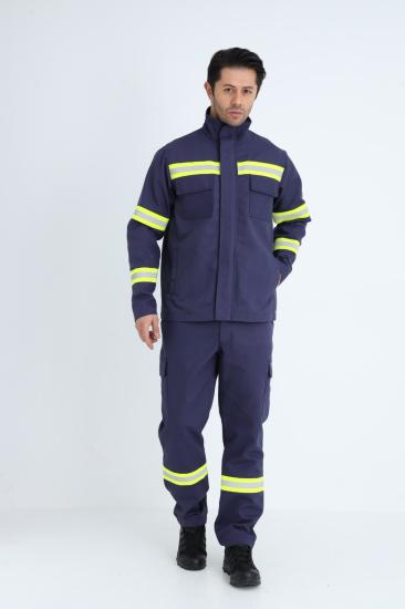 Kaynak sıçramalarına karşı koruyucu takım ceket & pantolon 